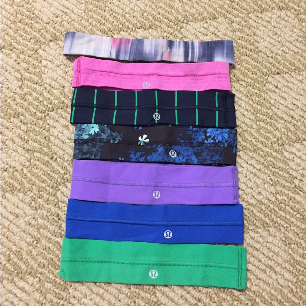 7 lululemon headbands